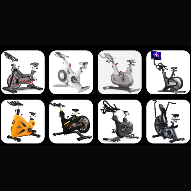 Commercial Magnetic Exercise Bike | Rear Flywheel Spin Bike