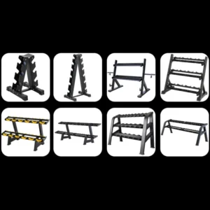 Commercial Dumbbell Rack for Gym Strength Training Storage