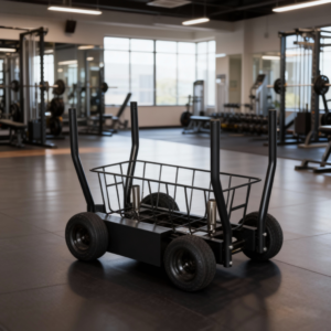 Weighted Walking Sled for Commercial Gyms | Push & Pull Resistance Trainer