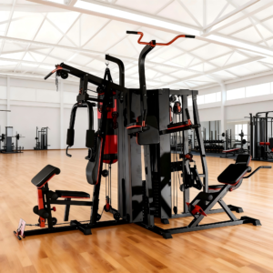 5-Person Multi-Functional Gym Trainer – Commercial Fitness Equipment for Strength