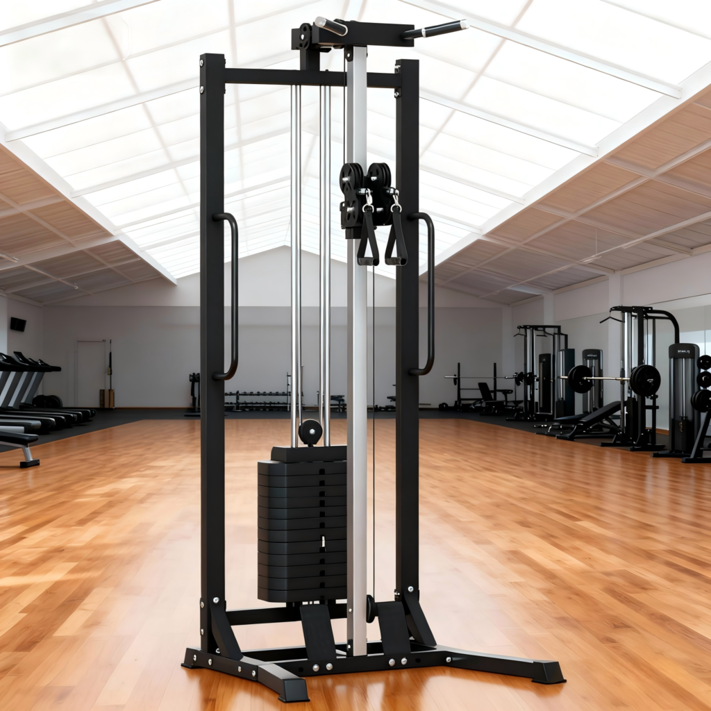 Pec Training Machine Single-Side Lat Pulldown & Pec Deck Trainer – Commercial Gym Equipment