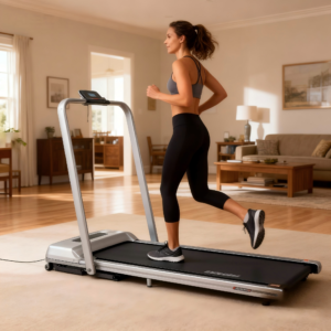 Light Commercial Home Treadmill for Gyms | Compact Cardio Running Machine