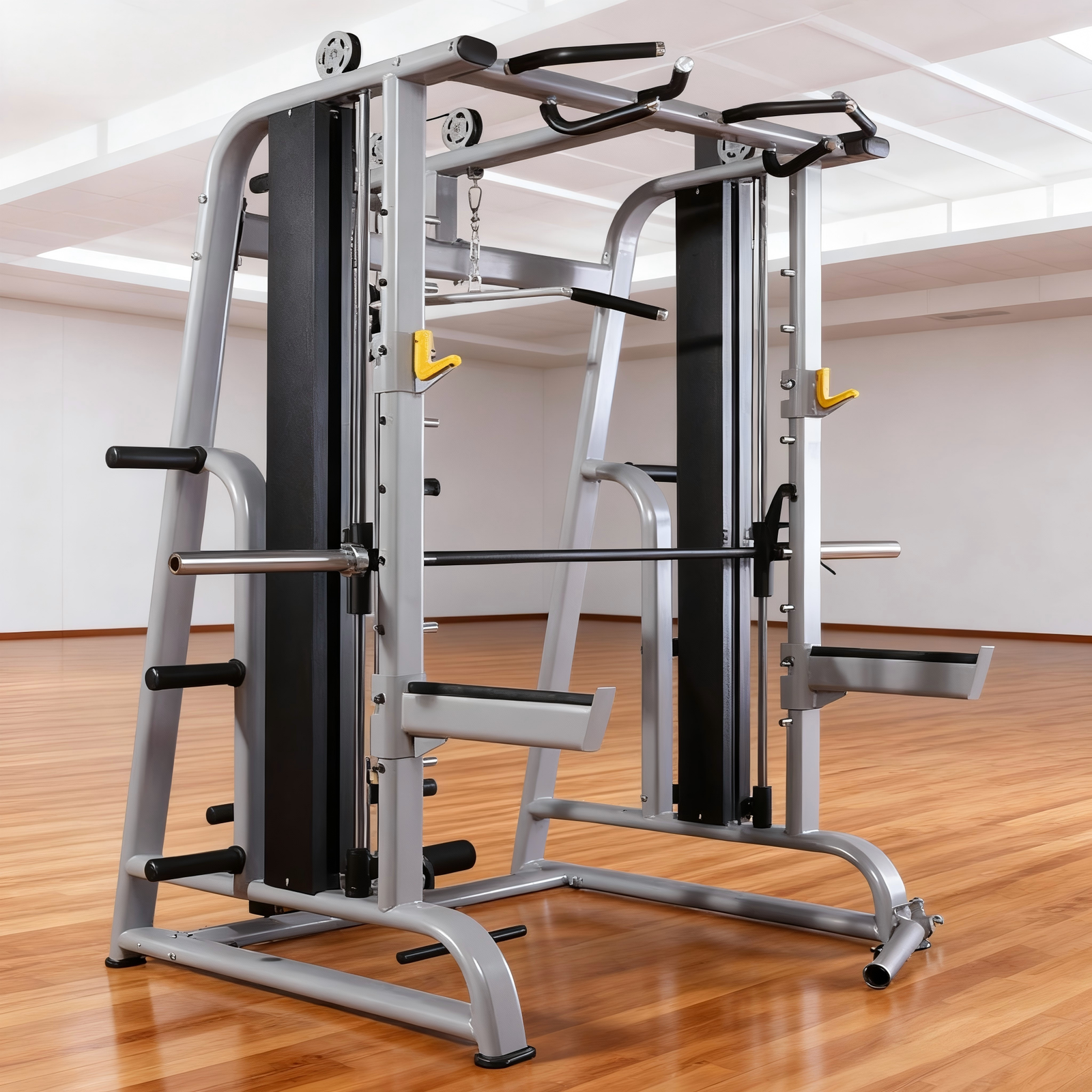Commercial Smith High Pull Machine – Heavy-Duty Strength Training