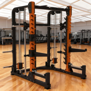 Commercial Smith Squat Machine – Heavy-Duty Multi-Function Gym Equipment