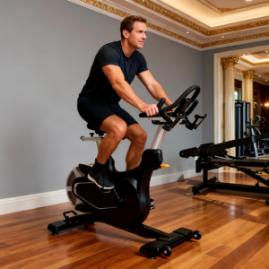 Magnetic resistance exercise bike | Silent indoor fitness bicycle