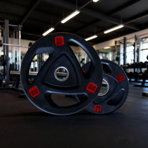 Three-Grip Kettlebell Style Weight Plate