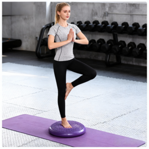 Yoga Balance Pad for Stability Training | Non-Slip Foam Cushion