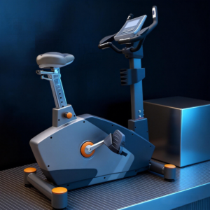 Commercial Upright Magnetic Exercise Bike – Adjustable Seat